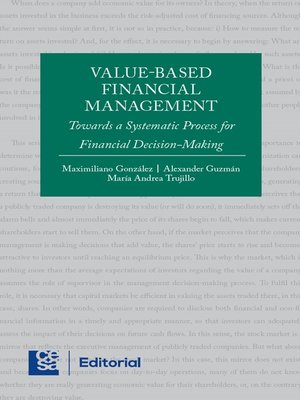 cover image of Value-based financial management